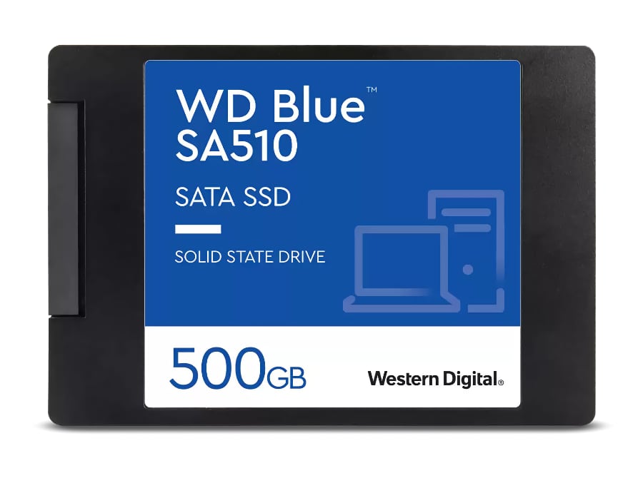 SSD disk 500GB řady WD Blue SA510, 2.5", SATA, WDS500G3B0A