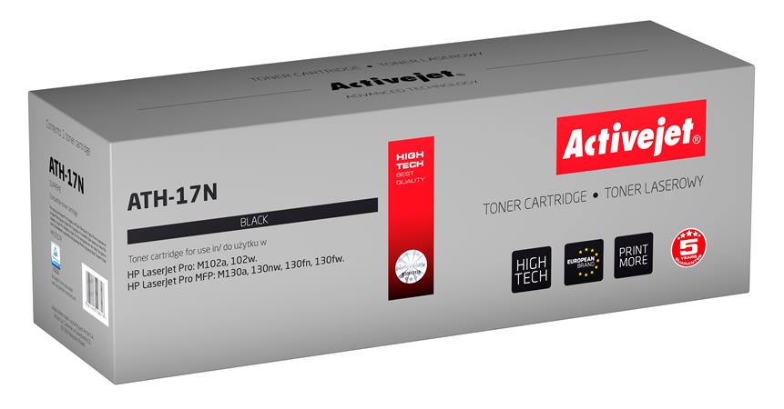 ActiveJet ATH-17N, kompatibilní s HP CF217A č. 17A černý pro tiskárny HP
