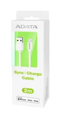 ADATA kabel lightning mfi 2m AMFIPL-200CM-CWH