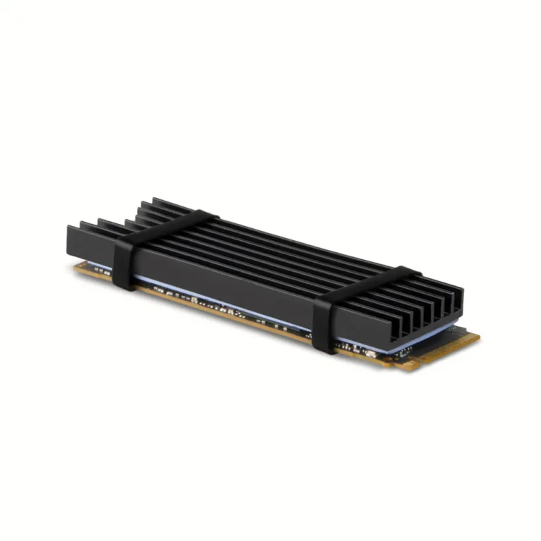 AXAGON CLR-M2L6, hliníkový pasivní chladič pro M.2 2280 SSD, výška 6 mm