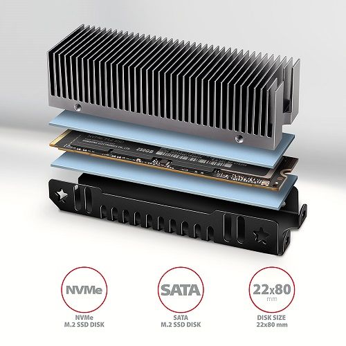 AXAGON CLR-M2XT