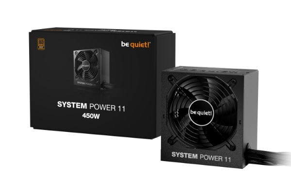 beQuiet System Power 11 450W, tichý zdroj pro PC, ATX 3.1