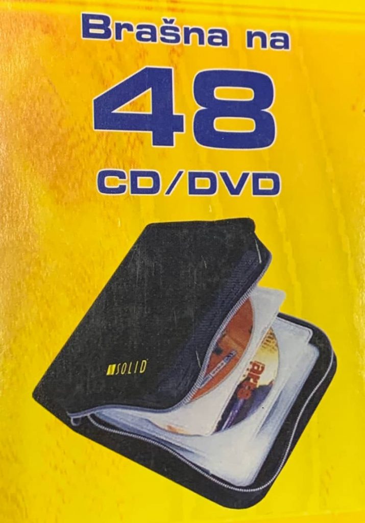 Pouzdro na 48ks CD/DVD
