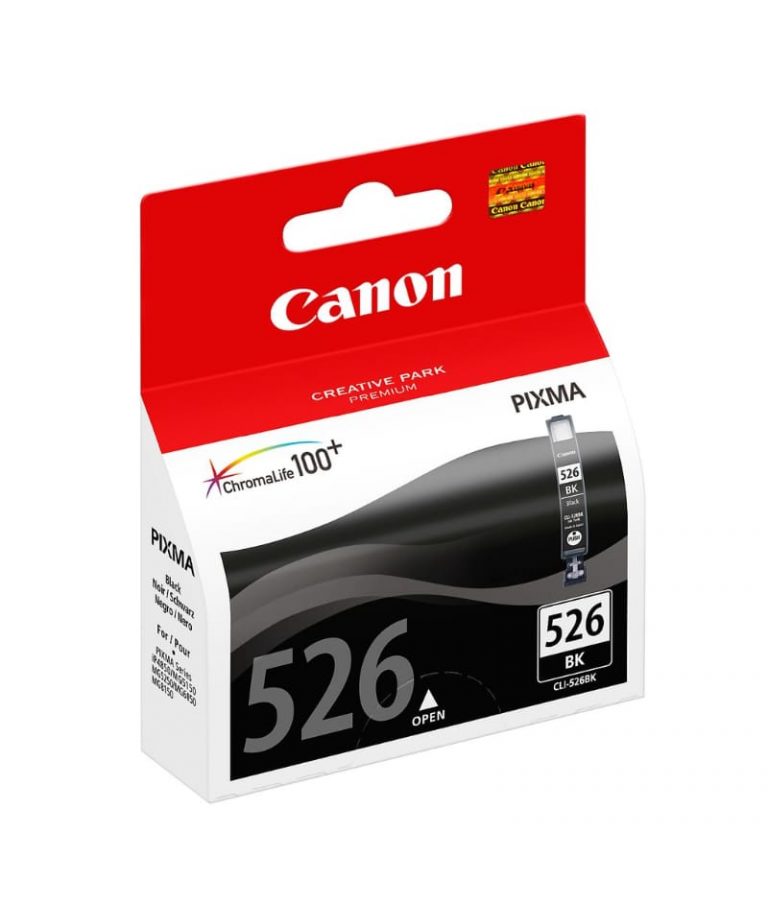 Canon CLI-526BK, Cartridge pro Canon Pixma pro MG5150, MG5250, MG6150, MG8150, MG6250, MG8250, MX885, MX895, MG5350, IX6550, IP4850, IP4950