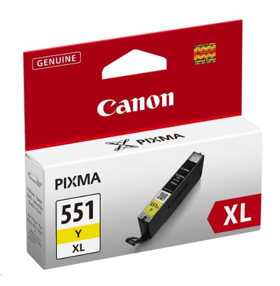 Canon cartridge CLI-551Y XL, žlutá