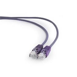 Gembird Cat5e kabel 0,25 m fialový