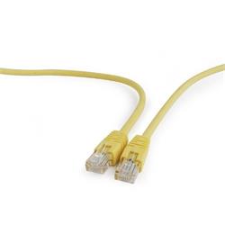 Gembird Cat5e kabel 0,5 m žlutý