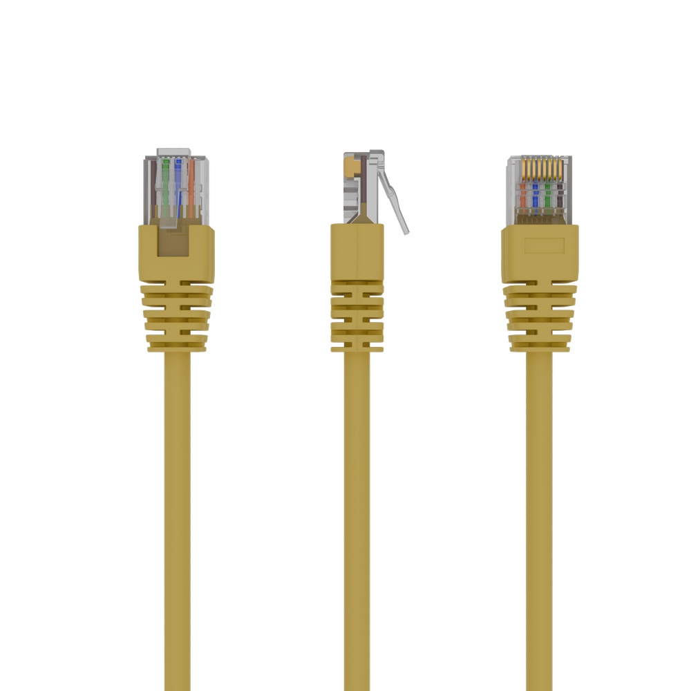 Gembird Cat5e UTP patch kabel 2 m žlutý