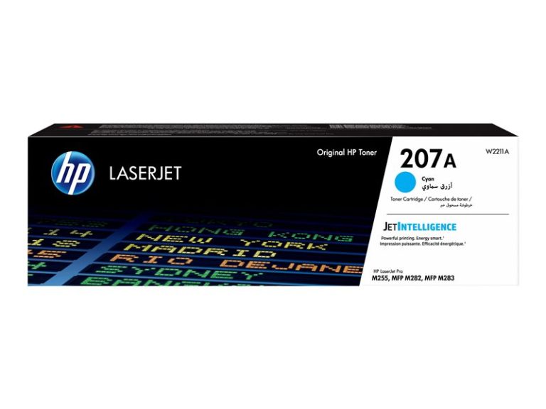 HP 207A azurový originální toner