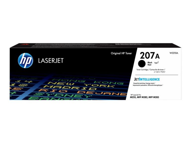 HP 207A černý originální toner