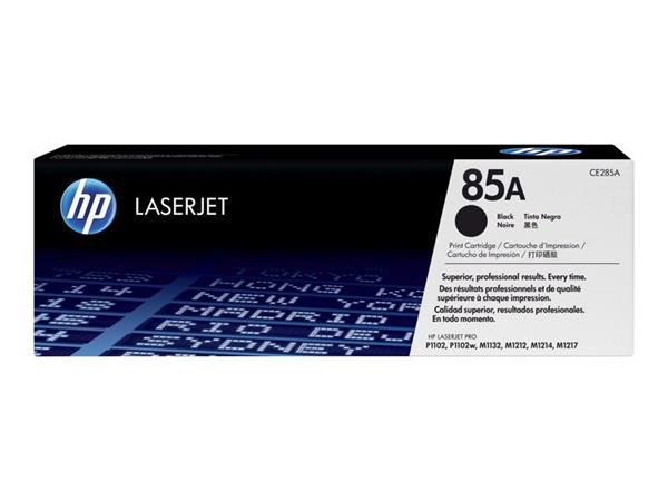 HP CE285A č. 85A černý. Toner pro tiskárny HP LaserJet Pro M1132 MFP,M1136 MFP,M1212nf MFP,M1217nfw MFP,P1102,P1102s,P1102W,P1104,P1104W,P1106,P1106W,P1107,P1107W,P1108,P1108W,P1109,P1109W.