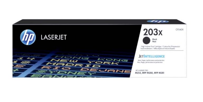 HP CF540X č. 203X černý originální