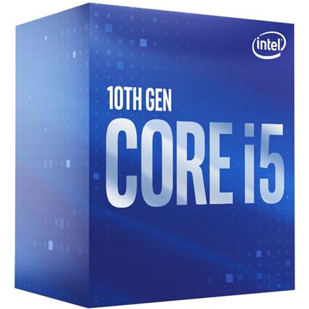 Intel i5-10400 BOX, Socket LGA 1200, desktopový CPU, řada Core I5, počet jader 6, 12MB L3 cache, integrovaná grafická karta, sada s chladičem