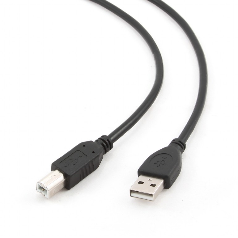 Kabel USB připojovací, A-B, 1.8m, USB 2.0