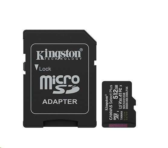 Kingston Canvas Select Plus 512 GB microSDXC