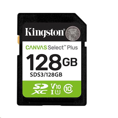 Kingston Canvas Select Plus Gen3 128 GB