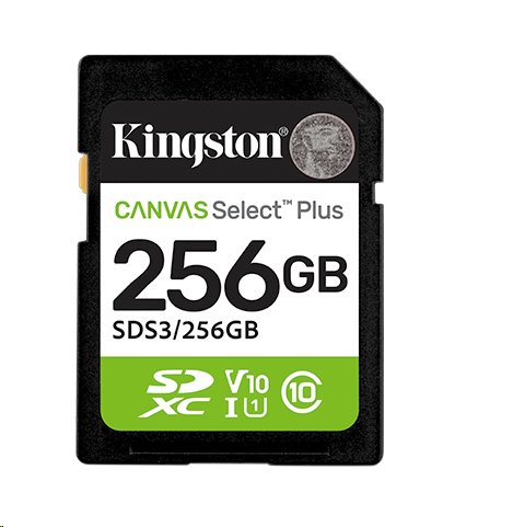 Kingston Canvas Select Plus Gen3 256 GB