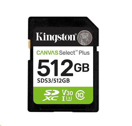 Kingston Canvas Select Plus Gen3 512 GB