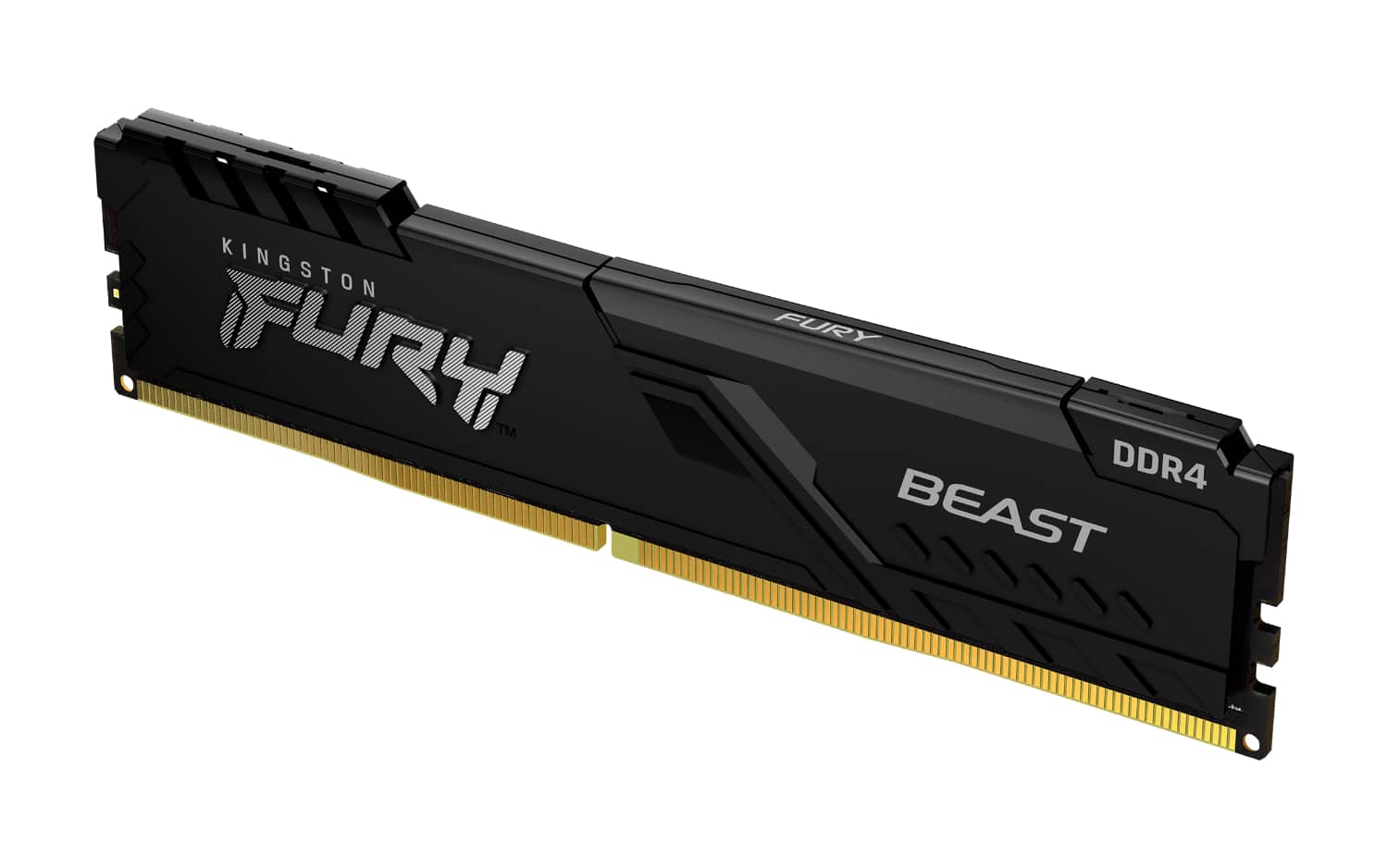 Kingston pamět 8 GB DDR4 Fury Beast Black, černý chladič, 8gb ram ddr4