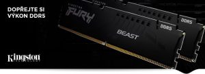 Kingston DDR5 operační paměti nové generace