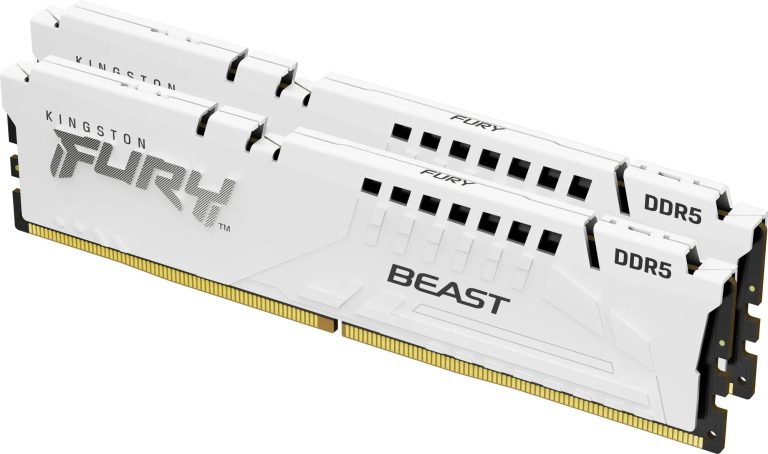 Kingston FURY Beast 2×16GB DDR5-6000 bílá