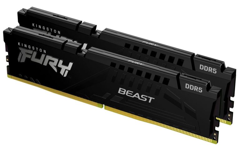Kingston FURY Beast 2×8GB DDR5-5200 černá