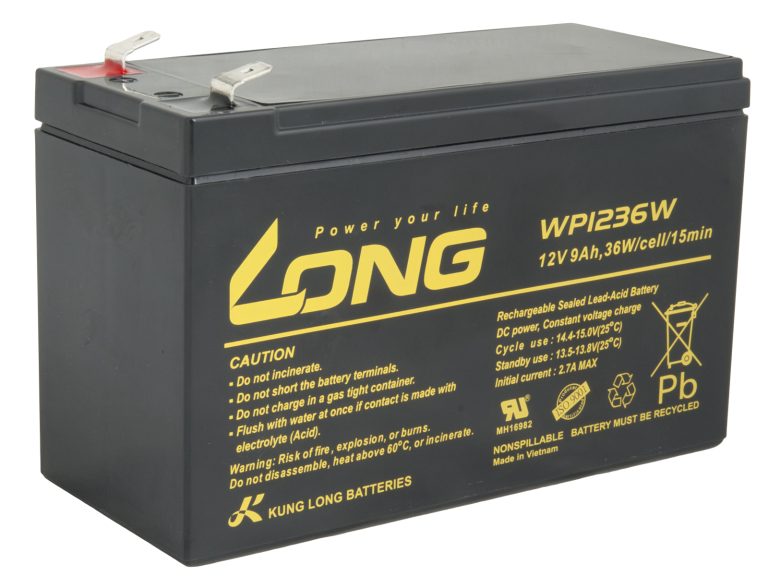 Long WP1236W F2 HighRate 12V 9Ah