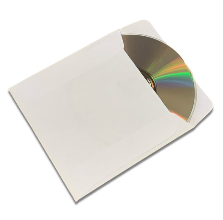 Papírová obálka na CD/DVD