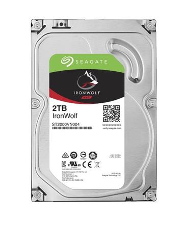 Seagate IronWolf 2TB 3.5" SATA NAS HDD, ST2000VN004