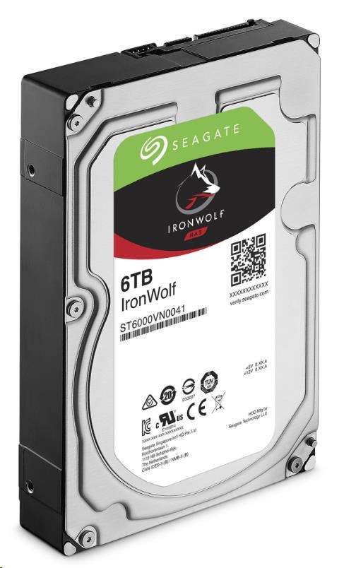 Seagate IronWolf 6TB 3.5" SATA NAS HDD, ST6000VN001