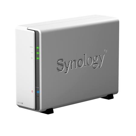 SYNOLOGY DS120j NAS. externí síťový box, 1x SATA HDD, základní model pro vstup do světa multimediálních a souborových serverů, CPU Marvell Armada 3700 88F3720, paměť 512 MB DDR3L non-ECC, RJ-45 1GbE LAN port, Port USB 2.0, hlučnost 16.9 dB(A)