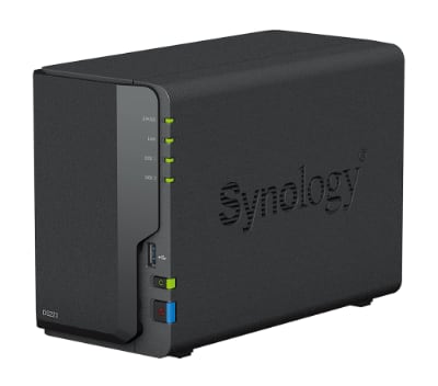 Synology Diskstation DS223, NAS server pro 2x SATA disk 3.5" / 2.5"
