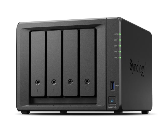 Synology Diskstation DS923+ NAS server, přední pohled