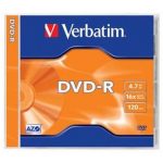 Verbatim DVD-R AZO 4.7GB, 16x, 1ks JEWEL