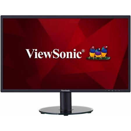 27" Viewsonic VA2719-2K-smhd, IPS monitor s rozlišením WQHD 2560 x 1440 obrazových bodů. Disponuje jasem 300 cd/m2, dobou odezvy 5 ms a kontrastním poměrem 1000:1. Použitím technologie IPS je dosaženo širokých pozorovacích úhlů 178° horizontálně i vertikálně.