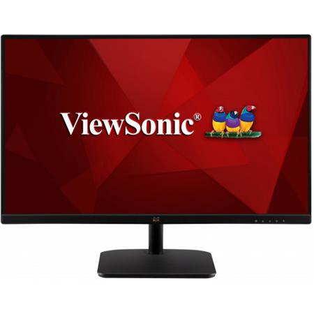 27" Viewsonic VA2732-H, 27″ počítačový monitor s IPS panelem, nativní rozlišení 1920 × 1080 – FullHD, podsvícení WLED, jas 250 cd/m2, odezva 4 ms, obnovovací frekvence 60 Hz, integrované reproduktory 2× 2W.