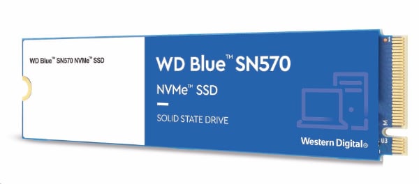 WD BLUE SSD NVMe 2TB PCIe SN 570, Gen3 8 Gb / s, (R:3500, W:3000MB / s), P/N WDS200T3B0C