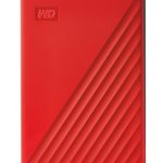 WD My Passport 2 TB červený