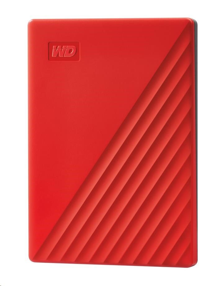 WD My Passport 2 TB červený