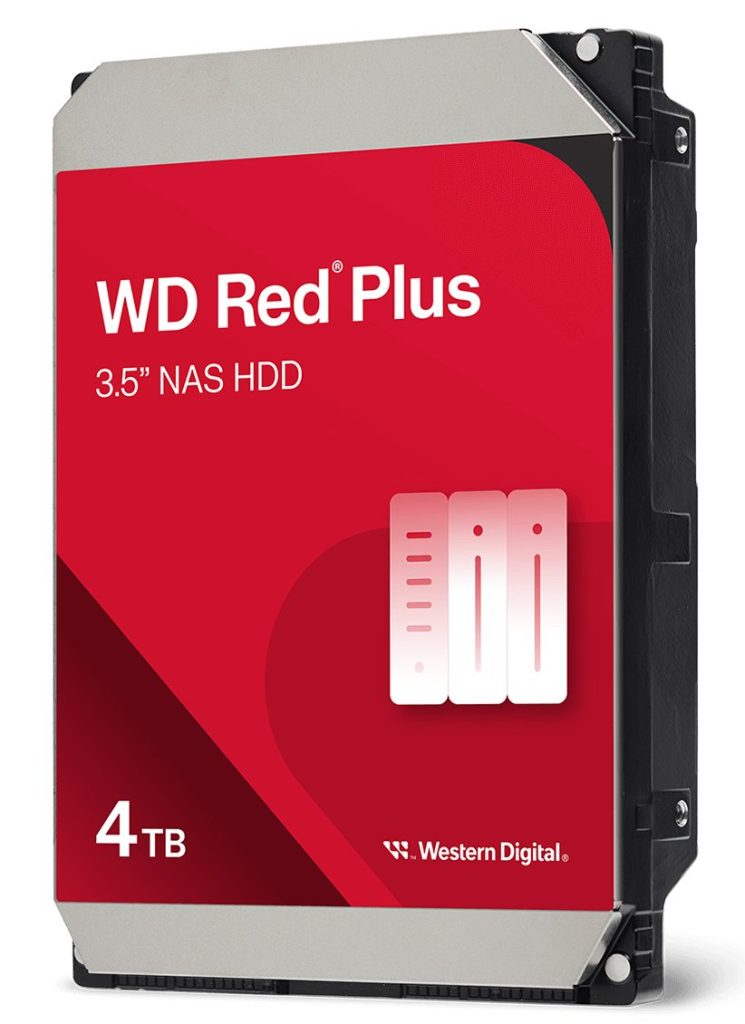 WD Red Plus 4TB NAS disk