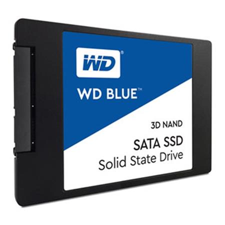 WD Blue WDS100T2B0A 3D NAND SSD 1TB 2.5" SATA, SSD disk interní, SATA III, 2.5″, 3D NAND, rychlost čtení: 560 MB/s, rychlost zápisu: 530 MB/s, kapacita 1TB